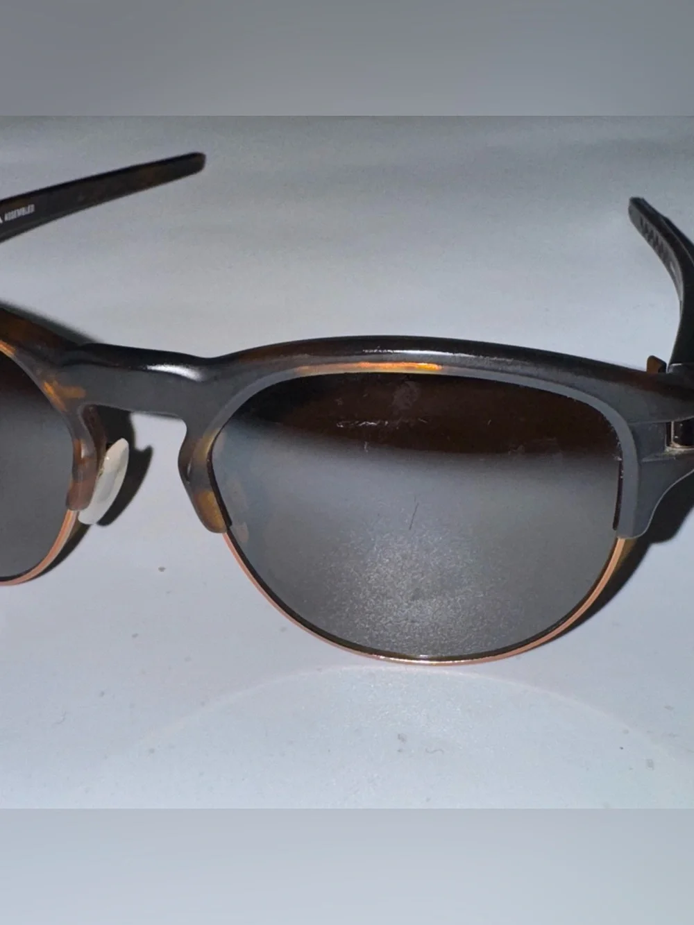 OAKLEY Latch Key Size L PRIZIM Sunglasses Brown Tortishell